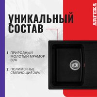 Кухонная мойка ARFEKA Alexia (черный)