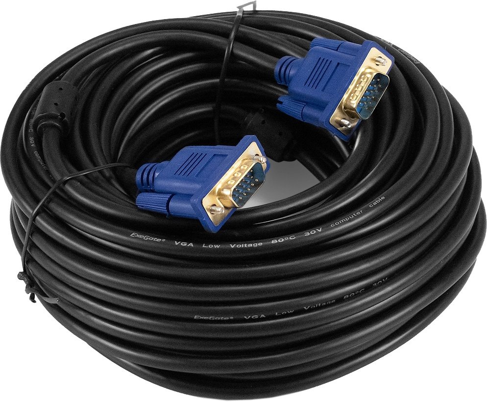 

Кабель ExeGate EX-CC-PVGA-15M15M-20.0 EX294727RUS