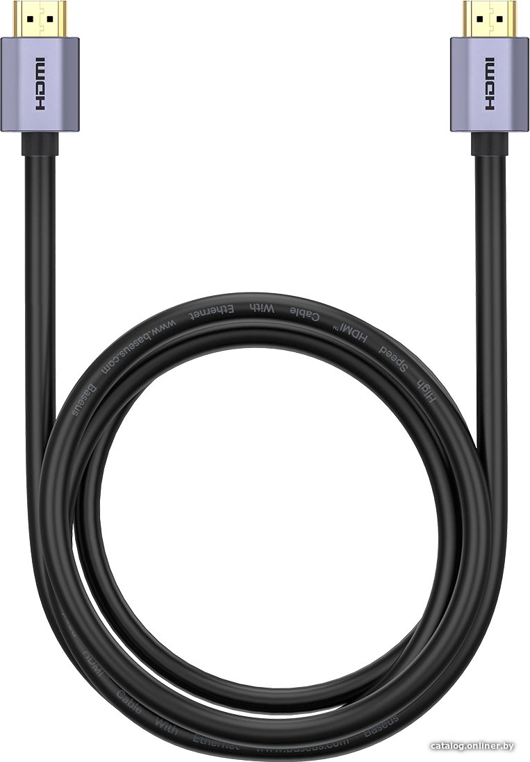 Кабель Baseus WKGQ020401 HDMI - HDMI (5 м, черный)