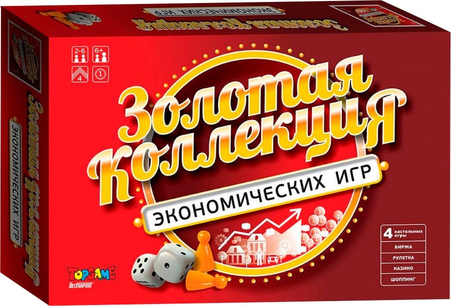 

Настольная игра Topgame Золотая коллекция экономических игр 01582