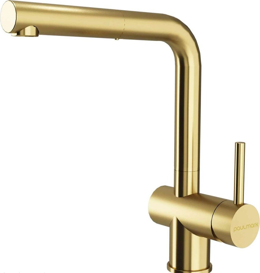 Смеситель Paulmark Dosse Do214418-LG (светлое золото)