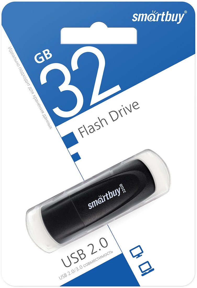 

USB Flash SmartBuy Scout 32GB (черный)