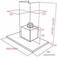 Кухонная вытяжка TEKA DLH 786 T в Гомеле