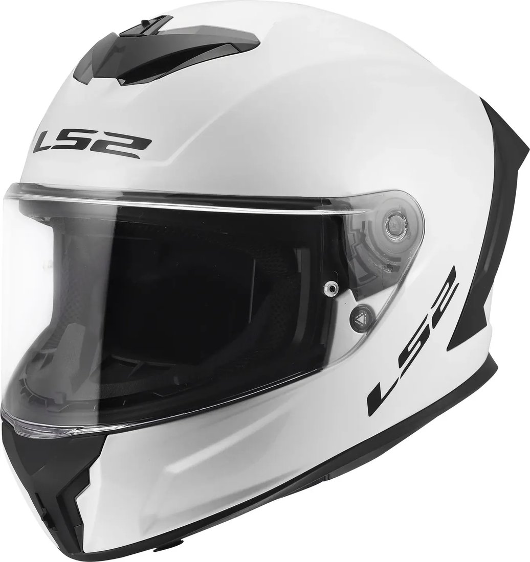 

Мотошлем LS2 FF820 Rapid III Solid (S, белый глянцевый)