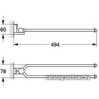 Держатель для полотенца Grohe 40258000