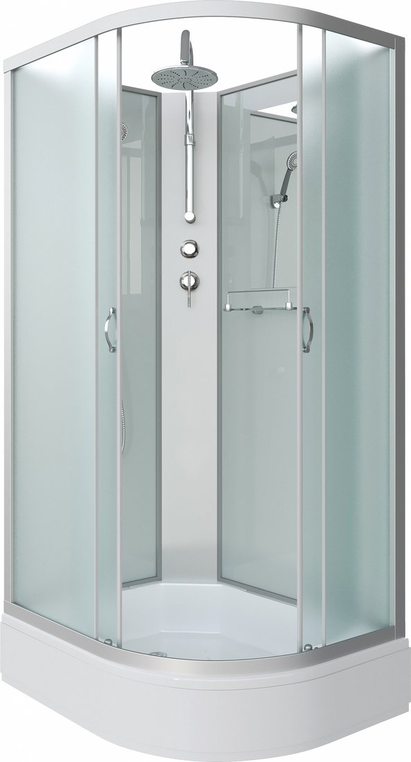 

Душевая кабина Niagara NG-33194-14LBKT 110x90 (матовое стекло)