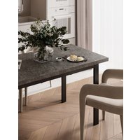 Кухонный стол Senira Велес 100x60 (бетон/опора черная) в Солигорске