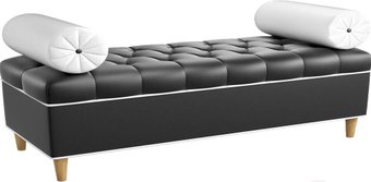 Банкетка Mebelico Глория 1 экокожа (черный)