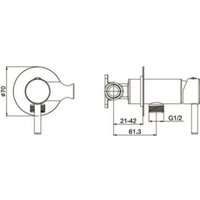Гигиенический душ Grocenberg GB001 (черный матовый)