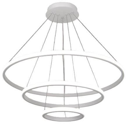 

Подвесная люстра In Home Estetika Ring-140RC-3WH 4690612062464