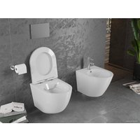 Унитаз подвесной Mexen Lena 3322XX00 (белый) (без сиденья) в Барановичах