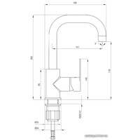 Смеситель Deante Alpinia BGA 024M