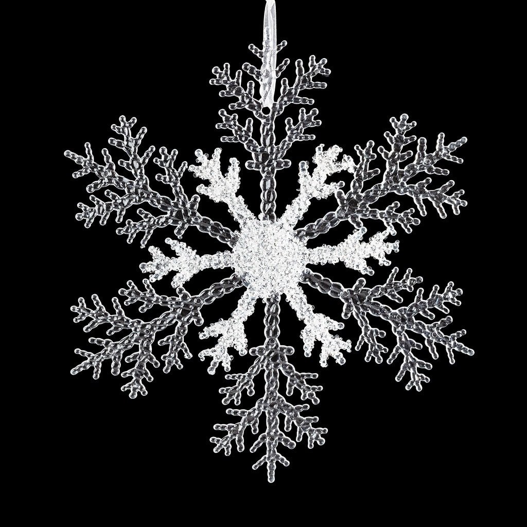 

Елочная игрушка Erich Krause Decor Снежинка 51138