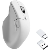 Мышь Keychron M6 Wireless (белый, с тихим кликом)