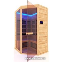 Инфракрасная сауна Шингарёв и Ко Угловая 3-местная