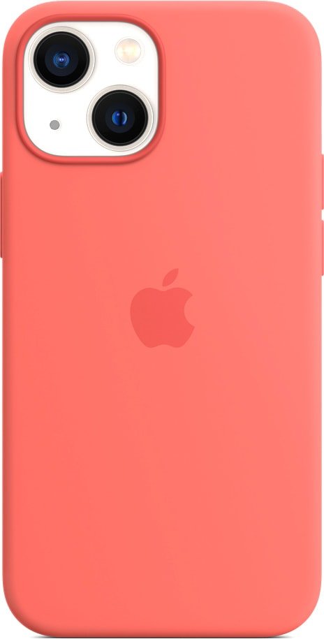 

Чехол для телефона Apple MagSafe Silicone Case для iPhone 13 mini (розовый помело)