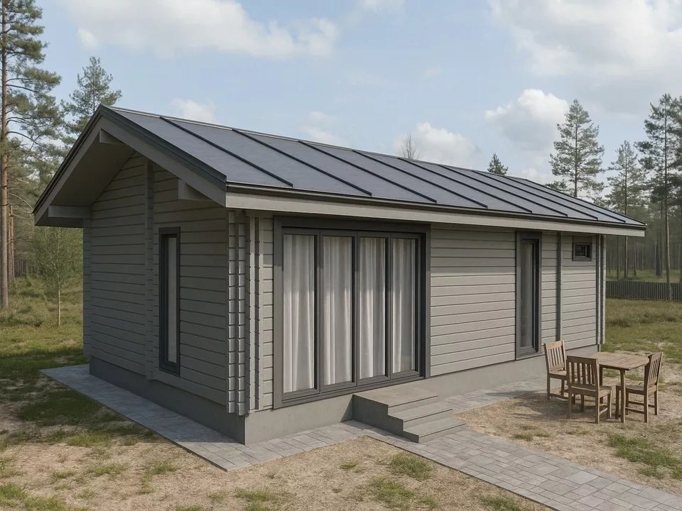 

Дом Woods из бруса Карелия-73