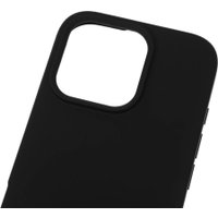 Чехол для телефона BoraSCO Microfiber Case для Apple iPhone 16 Pro 73691 (черный)
