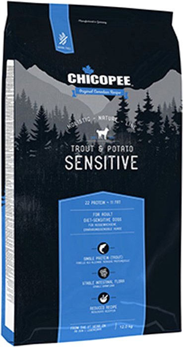 

Сухой корм для собак Chicopee HNL Sensitive Trout & Potato (форель с картофелем) 2 кг