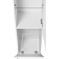  Misty Шкаф-пенал Модерн 35 П-Мод05035-011П (с бельевой корзиной)