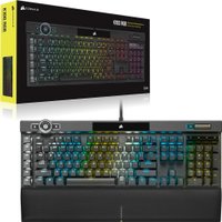 Клавиатура Corsair K100 RGB (черный, Cherry MX Speed, нет кириллицы)