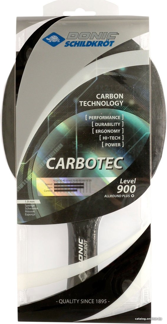 Ракетка для настольного тенниса Donic-Schildkrot Carbotec 900