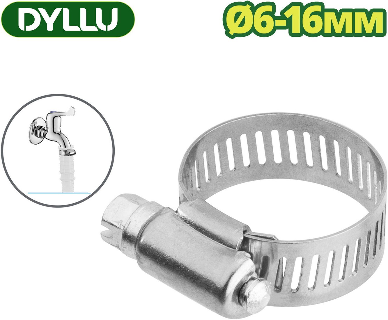 

Хомут червячный Dyllu DTHU1901