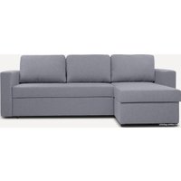 Угловой диван Divan Порту Textile Silver 209232 (серый)