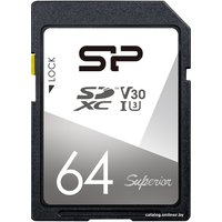 Карта памяти Silicon-Power Superior SDXC SP064GBSDXCV3V10 64 GB