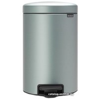 Мусорное ведро Brabantia Pedal Bin NewIcon 12 л (мятный металлик)