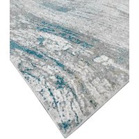 Ковер для жилой комнаты Milat Leda C793B-GRAY-BLUE (1.2x1.7)