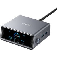 Сетевое зарядное Anker Prime A2345 250W GaN Charging Station (черный)