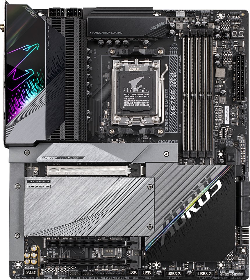 

Материнская плата Gigabyte X670E Aorus Master (rev. 1.0)