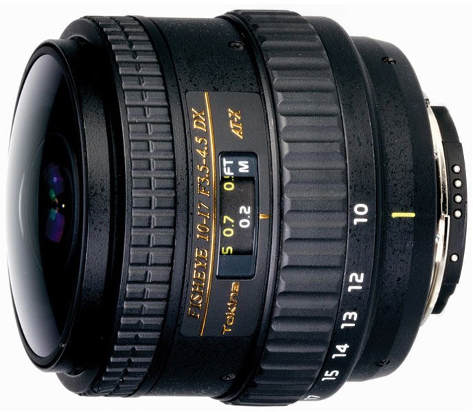 

Объектив Tokina AT-X 107 AF DX NH FISHEYE AF 10-17mm f/3.5-4.5