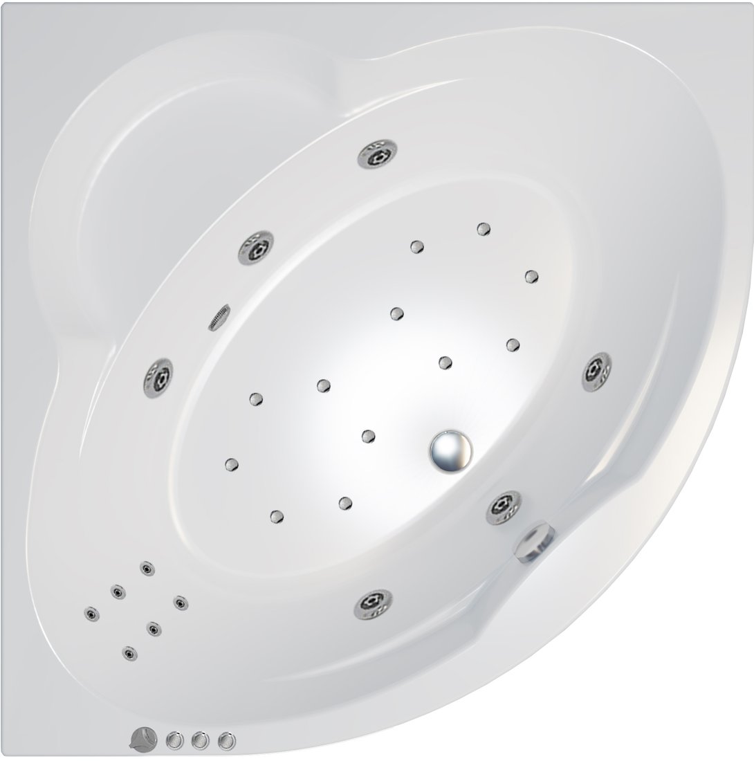 

Ванна Triton Троя гидромассажная 150x150 Люкс