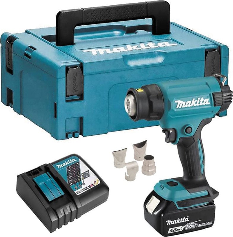 

Промышленный фен Makita DHG181RT1J (с 1-им АКБ, кейс)