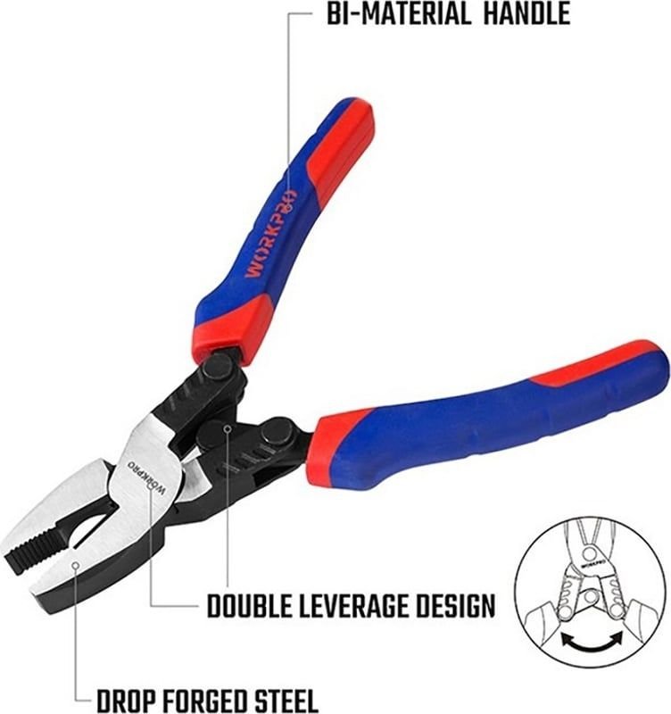 

Плоскогубцы Workpro WP231089