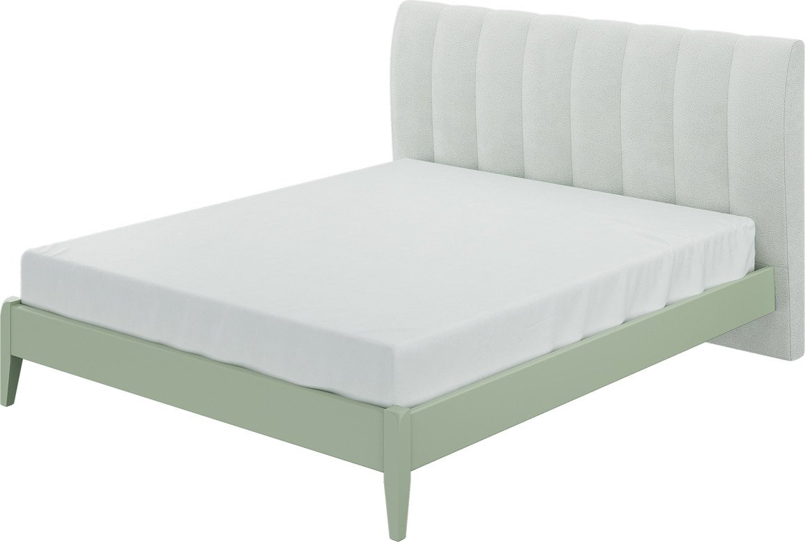 

Кровать Bravo Мебель Джали Полоса 180х200 (зимняя мята/зеленый самшит)