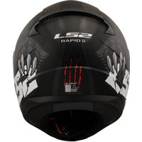 Мотошлем LS2 FF353 Rapid 2 Claw (M, черный)