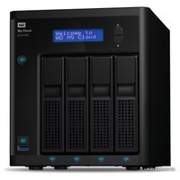 Сетевой накопитель WD My Cloud EX4100 16TB (WDBWZE0160KBK-EESN)