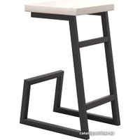 Табурет Millwood СДН-6 Арне/L барный (дуб белый Craft/металл черный)