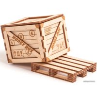 3Д-пазл Wood Trick Вилочный погрузчик с контейнером-копилкой 1234-17