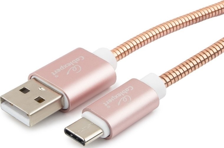 

Кабель Cablexpert USB Type-A - USB Type-C CC-G-USBC02Cu-1.8M (1.8 м, золото)