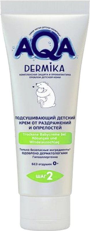 

Крем под подгузник AQA baby под подгузник 75 мл 02132102