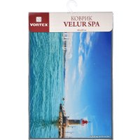Коврик для ванной Vortex Velur Spa маяк 24283 40x60