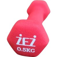 Гантель ZEZ Sport Виниловая 0.5kg-N-К