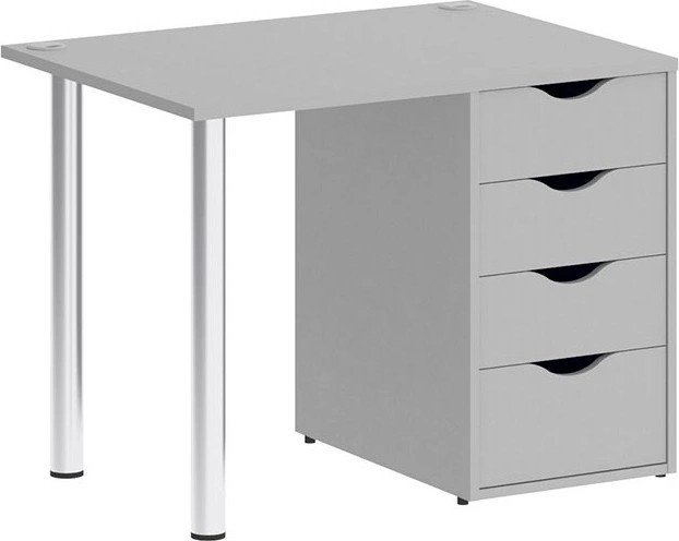 

Стол Riva Home Office VR.SP-3-98.4 Silver (серый)