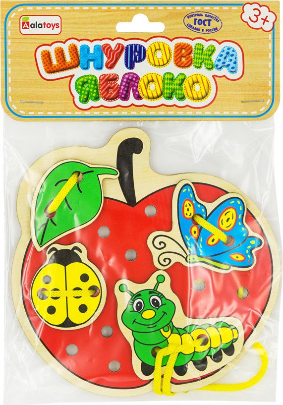 

Шнуровка Alatoys Яблоко ШН21