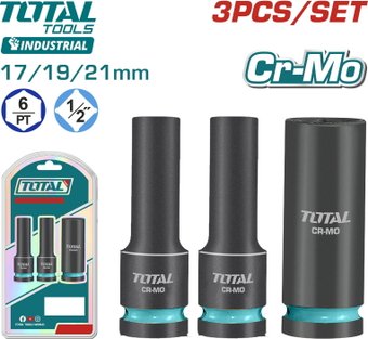 Набор головок слесарных Total THKISD12042L