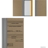 Папка картонная OfficeSpace Дело № 284849 (серый/бежевый)